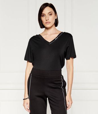 Bluzka damska Karl Lagerfeld ze sklepu: Gomez Fashion Store w kategorii: Bluzki damskie - zdjęcie 874714-BD9-10338_KL244W000139666