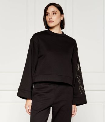 Bluza damska casual Karl Lagerfeld ze sklepu: Gomez Fashion Store w kategorii: Bluzy damskie - zdjęcie 874714-BD9-10338_KL244W000141666
