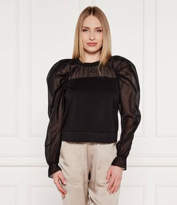 Bluzka damska casual Karl Lagerfeld ze sklepu: Gomez Fashion Store w kategorii: Bluzki damskie - zdjęcie 874714-BD9-10338_KL244W000144666