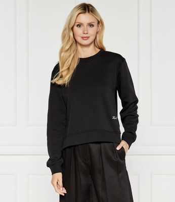 Karl Lagerfeld - Bluza damska casual na jesień ze sklepu: Gomez Fashion Store w kategorii: Bluzy damskie - zdjęcie 874714-BD9-10338_KL244W000145666