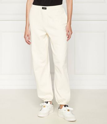 Spodnie damskie casualowe Karl Lagerfeld ze sklepu: Gomez Fashion Store w kategorii: Spodnie damskie - zdjęcie 874714-BD9-10338_KL244W000149259