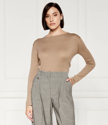 Sweter damski zimowy MM ze sklepu: Gomez Fashion Store w kategorii: Swetry damskie - zdjęcie 874714-BD9-10338_ML245W000009002