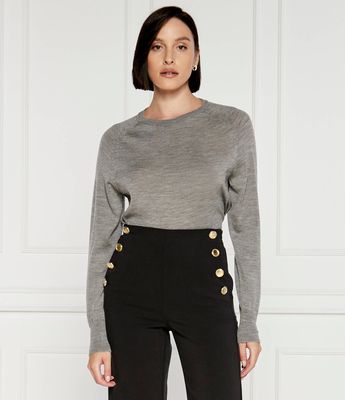 Sweter damski na zimę MM ze sklepu: Gomez Fashion Store w kategorii: Swetry damskie - zdjęcie 874714-BD9-10338_ML245W000010005
