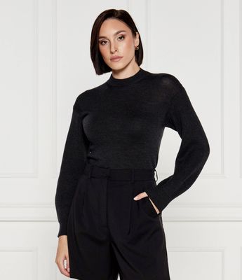 Sweter damski casualowy MM ze sklepu: Gomez Fashion Store w kategorii: Swetry damskie - zdjęcie 874714-BD9-10338_ML245W000015005