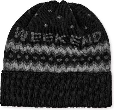 Czapka zimowa damska Weekend MaxMara ze sklepu: Gomez Fashion Store w kategorii: Czapki zimowe damskie - zdjęcie 874714-BD9-10338_MW245W000020004