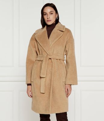Płaszcz damski casual Weekend MaxMara ze sklepu: Gomez Fashion Store w kategorii: Płaszcze damskie - zdjęcie 874714-BD9-10338_MW245W000029083