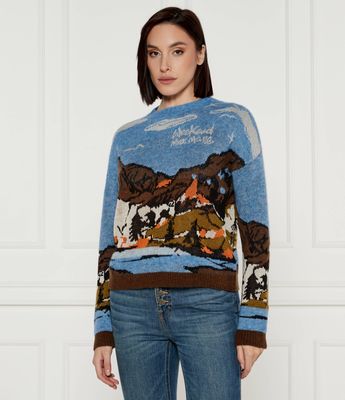 Weekend MaxMara - Sweter damski ze sklepu: Gomez Fashion Store w kategorii: Swetry damskie - zdjęcie 874714-BD9-10338_MW245W000055001