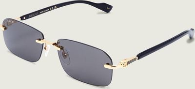 Okulary przeciwsłoneczne Gucci ze sklepu: Gomez Fashion Store w kategorii: Okulary przeciwsłoneczne męskie - zdjęcie 874714-BD9-10338_GC242M000010001