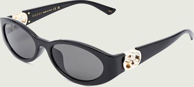 Okulary przeciwsłoneczne damskie Gucci ze sklepu: Gomez Fashion Store w kategorii: Okulary przeciwsłoneczne damskie - zdjęcie 874714-BD9-10338_GC242W000013001