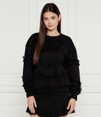 Bluza damska na jesień Twinset U&B ze sklepu: Gomez Fashion Store w kategorii: Bluzy damskie - zdjęcie 874714-BD9-10338_TB244W000006006