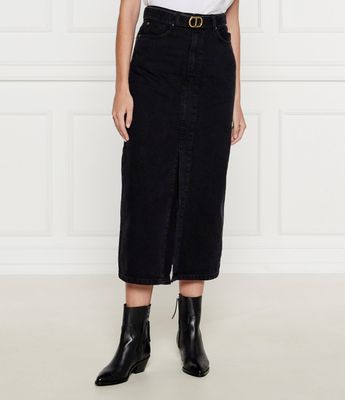 Spódnica na wiosnę elegancka Twinset ze sklepu: Gomez Fashion Store w kategorii: Spódnice - zdjęcie 874714-BD9-10338_TS244W000012852