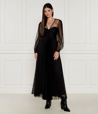 Sukienka Twinset ze sklepu: Gomez Fashion Store w kategorii: Sukienki - zdjęcie 874714-BD9-10338_TS244W000004842