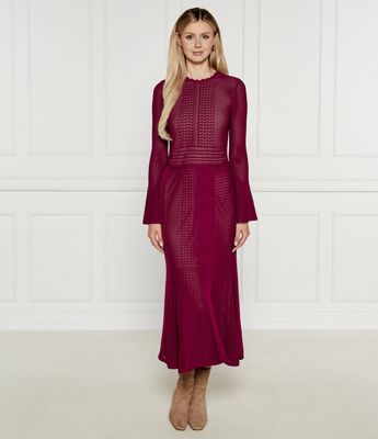 Twinset - Sukienka ze sklepu: Gomez Fashion Store w kategorii: Sukienki - zdjęcie 874714-BD9-10338_TS244W000033733
