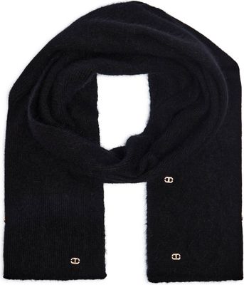 Szalik/chusta Twinset ze sklepu: Gomez Fashion Store w kategorii: Szaliki i chusty damskie - zdjęcie 874714-BD9-10338_TS244W000102842