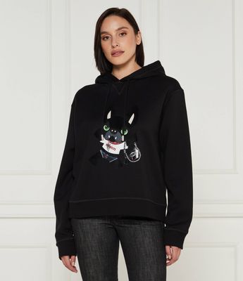 Bluza damska Dsquared2 ze sklepu: Gomez Fashion Store w kategorii: Bluzy damskie - zdjęcie 874714-BD9-10338_DQ244W000005900