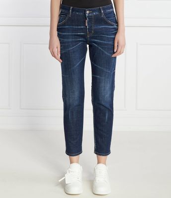 Dsquared2 - Jeansy damskie casual ze sklepu: Gomez Fashion Store w kategorii: Jeansy damskie - zdjęcie 874714-BD9-10338_DQ244W000006470