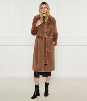Płaszcz damski jesienny Diego M ze sklepu: Gomez Fashion Store w kategorii: Płaszcze damskie - zdjęcie 874714-BD9-10338_DM244W000002833