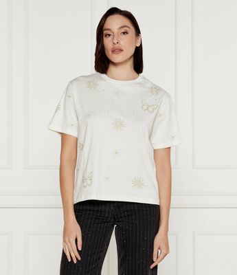 Bluzka damska młodzieżowa Desigual ze sklepu: Gomez Fashion Store w kategorii: Bluzki damskie - zdjęcie 874714-BD9-10338_DU245W000016066