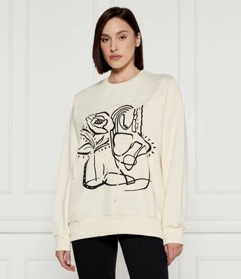 Bluza damska Desigual ze sklepu: Gomez Fashion Store w kategorii: Bluzy damskie - zdjęcie 874714-BD9-10338_DU245W000024066