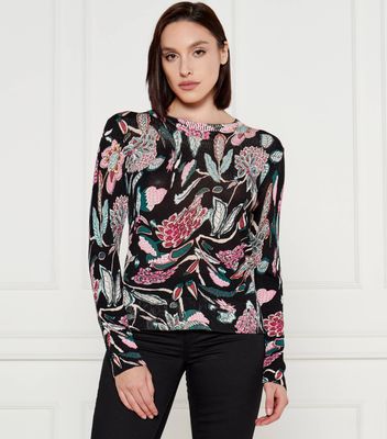 Desigual - Sweter damski ze sklepu: Gomez Fashion Store w kategorii: Swetry damskie - zdjęcie 874714-BD9-10338_DU245W000042002