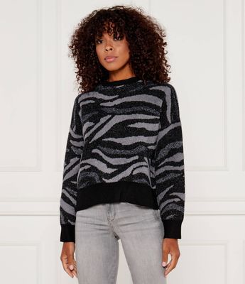 Sweter damski casual Desigual ze sklepu: Gomez Fashion Store w kategorii: Swetry damskie - zdjęcie 874714-BD9-10338_DU245W000045002