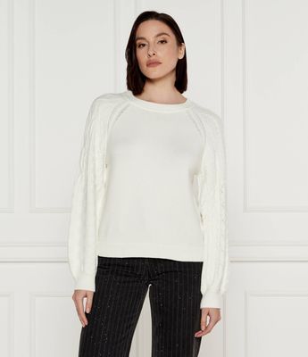 Sweter damski Desigual ze sklepu: Gomez Fashion Store w kategorii: Swetry damskie - zdjęcie 874714-BD9-10338_DU245W000048065