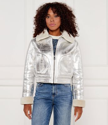 Kurtka damska na wiosnę Desigual ze sklepu: Gomez Fashion Store w kategorii: Kurtki damskie - zdjęcie 874714-BD9-10338_DU245W000080244