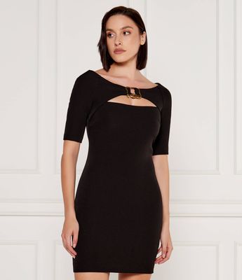 Sukienka dopasowana Just Cavalli ze sklepu: Gomez Fashion Store w kategorii: Sukienki - zdjęcie 874714-BD9-10338_CA245W000057899