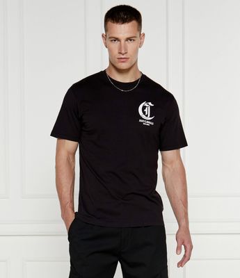 T-shirt męski casual Just Cavalli ze sklepu: Gomez Fashion Store w kategorii: T-shirty męskie - zdjęcie 874714-BD9-10338_CA245M000053011