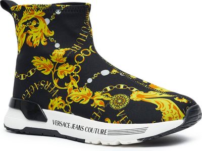 Buty sportowe damskie na jesień Versace Jeans Couture ze sklepu: Gomez Fashion Store w kategorii: Buty sportowe damskie - zdjęcie 874714-BD9-10338_VR245W000006A06