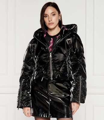Kurtka damska casualowa Versace Jeans Couture ze sklepu: Gomez Fashion Store w kategorii: Kurtki damskie - zdjęcie 874714-BD9-10338_VR245W000053899