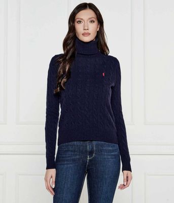Sweter damski casualowy Polo Ralph Lauren ze sklepu: Gomez Fashion Store w kategorii: Swetry damskie - zdjęcie 874714-BD9-10338_PR245W000030F68