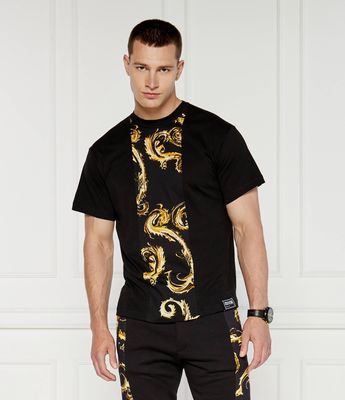 T-shirt męski młodzieżowy Versace Jeans Couture ze sklepu: Gomez Fashion Store w kategorii: T-shirty męskie - zdjęcie 874714-BD9-10338_VR245M000026A06