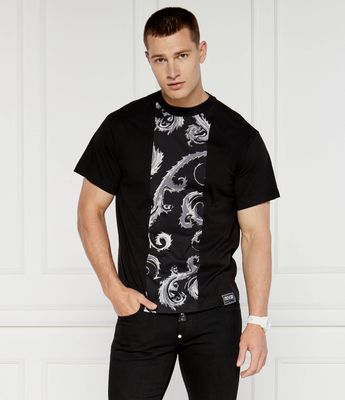 Versace Jeans Couture - T-shirt męski ze sklepu: Gomez Fashion Store w kategorii: T-shirty męskie - zdjęcie 874714-BD9-10338_VR245M000026130