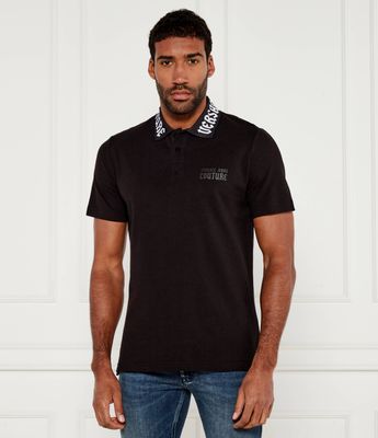 T-shirt męski casual na wiosnę Versace Jeans Couture ze sklepu: Gomez Fashion Store w kategorii: T-shirty męskie - zdjęcie 874714-BD9-10338_VR245M000033899