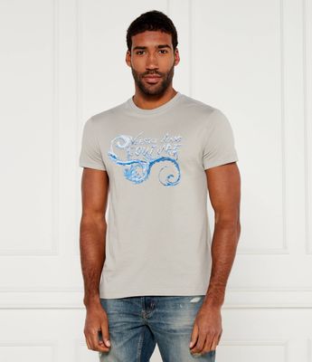 Versace Jeans Couture - T-shirt męski na wiosnę ze sklepu: Gomez Fashion Store w kategorii: T-shirty męskie - zdjęcie 874714-BD9-10338_VR245M000041131