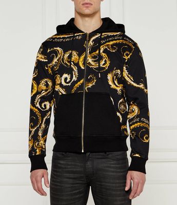 Bluza męska na zimę Versace Jeans Couture ze sklepu: Gomez Fashion Store w kategorii: Bluzy męskie - zdjęcie 874714-BD9-10338_VR245M000054A06