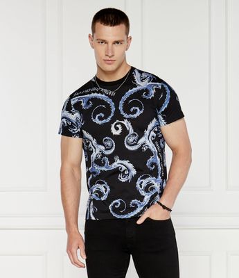 T-shirt męski wiosenny Versace Jeans Couture ze sklepu: Gomez Fashion Store w kategorii: T-shirty męskie - zdjęcie 874714-BD9-10338_VR245M000061132