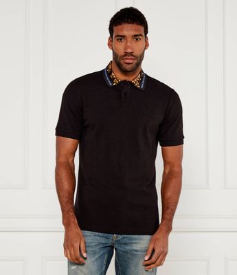 Versace Jeans Couture - T-shirt męski na lato ze sklepu: Gomez Fashion Store w kategorii: T-shirty męskie - zdjęcie 874714-BD9-10338_VR245M000075899