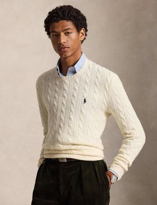 Sweter męski casual Polo Ralph Lauren ze sklepu: Gomez Fashion Store w kategorii: Swetry męskie - zdjęcie 874714-BD9-10338_PR245M000098PM2