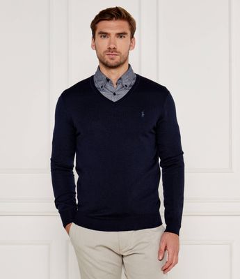Sweter męski na wiosnę casual Polo Ralph Lauren ze sklepu: Gomez Fashion Store w kategorii: Swetry męskie - zdjęcie 874714-BD9-10338_PR245M000138E87