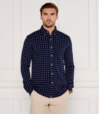 Koszula męska z kołnierzykiem button down Polo Ralph Lauren ze sklepu: Gomez Fashion Store w kategorii: Koszule męskie - zdjęcie 874714-BD9-10338_PR245M0001600IE