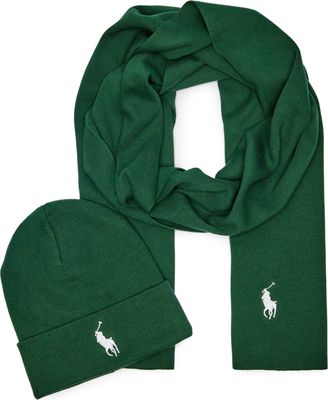 Szalik Polo Ralph Lauren ze sklepu: Gomez Fashion Store w kategorii: Szaliki męskie - zdjęcie 874714-BD9-10338_PR245M0001820IP