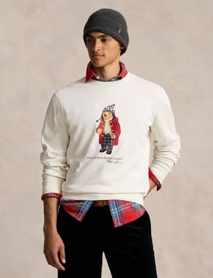 Bluza męska na jesień młodzieżowa Polo Ralph Lauren ze sklepu: Gomez Fashion Store w kategorii: Bluzy męskie - zdjęcie 874714-BD9-10338_PR245M0001850IU