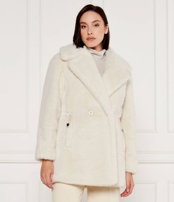 Płaszcz damski jesienny Marc Cain ze sklepu: Gomez Fashion Store w kategorii: Płaszcze damskie - zdjęcie 874714-BD9-10338_CR245W000034182