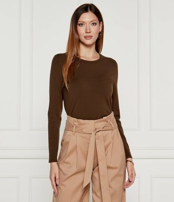 Sweter damski zimowy Marc Cain ze sklepu: Gomez Fashion Store w kategorii: Swetry damskie - zdjęcie 874714-BD9-10338_CR245W000037691