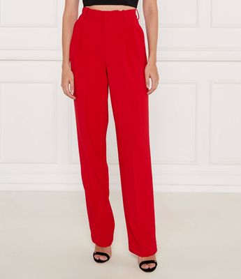Spodnie damskie na wiosnę casual Elisabetta Franchi ze sklepu: Gomez Fashion Store w kategorii: Spodnie damskie - zdjęcie 874714-BD9-10338_EF245W000040183