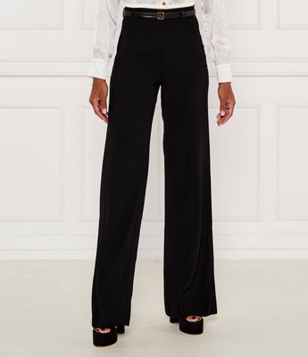 Spodnie damskie Elisabetta Franchi ze sklepu: Gomez Fashion Store w kategorii: Spodnie damskie - zdjęcie 874714-BD9-10338_EF245W000043110