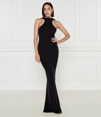 Sukienka elegancka Elisabetta Franchi ze sklepu: Gomez Fashion Store w kategorii: Sukienki - zdjęcie 874714-BD9-10338_EF245W000049110