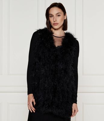 Kamizelka damska Twinset U&B ze sklepu: Gomez Fashion Store w kategorii: Kamizelki damskie - zdjęcie 874714-BD9-10338_TB245W000004006